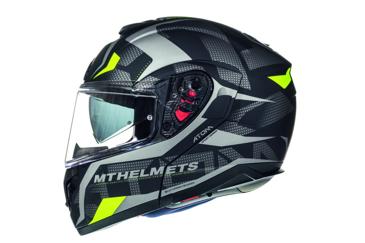 Casco Mt De Moto Casco Mt Fu Sv Atom Sv Divergence A Gris Mate