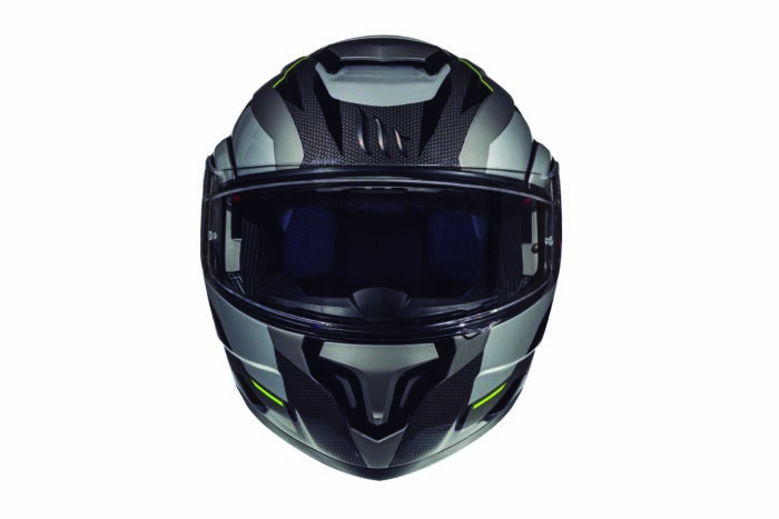 Casco Mt De Moto Casco Mt Fu Sv Atom Sv Transcend E Gris Brillo Y Mate