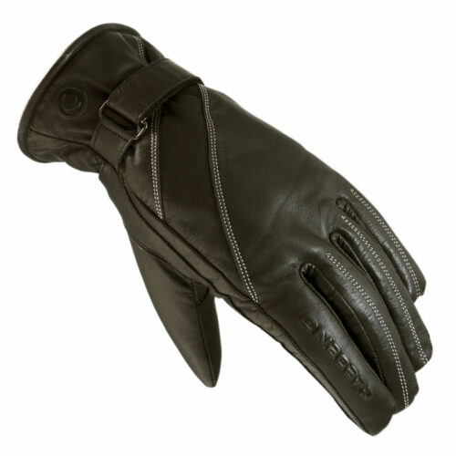 Guantes moto cafe racer On board 60s Classic negro.